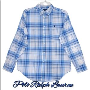 Polo Ralph Lauren Vintage 90s Button Down Shirt Boys 14\16